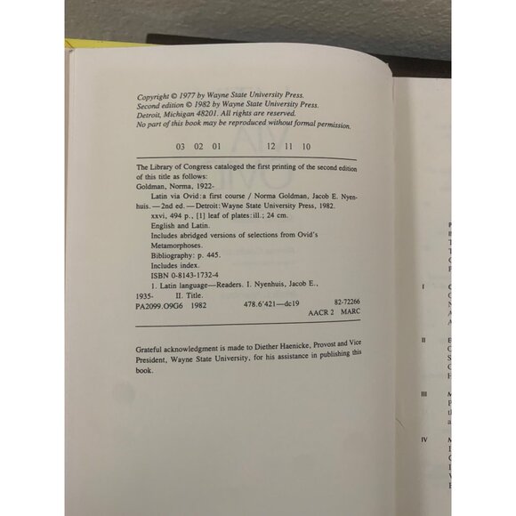 Latin Via Ovid: A First Course Second Edition & Practice! Practice! Workbook - Picture 3 of 9